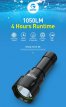 D 6 D6 1050Lumens Long Runtime Tailcap Twist Switch Backup Diving Torch